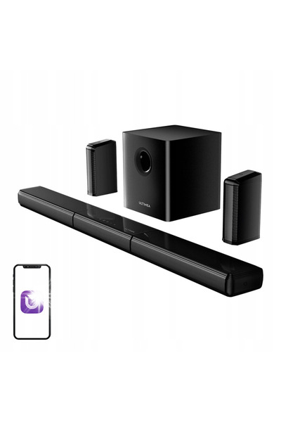 ULTIMEA Apollo S70 Ultra Soundbar Home Theater Subwoofer 7.1 cu Surroundx