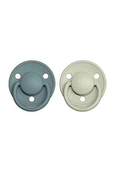 NO BRAND Smoczek pentru bavețele bebelușilor De Lux Rotund 2 bucăți Silicon 0...