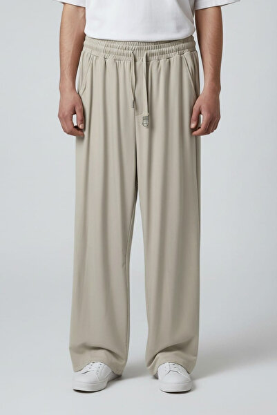 Geco Men's Premium Oversize Wide Leg Jogger Pants – Relaxed Fit