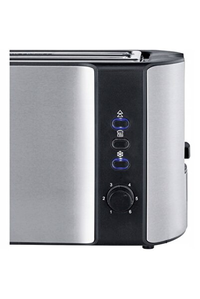Severin AT 2590 Prăjitor de pâine automat cu fante lungi, 1400W, grătar