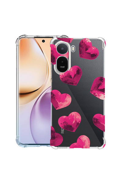 bestcase ®   Husă Antișoc pentru Xiaomi Redmi A7 Pro, Model Inimă, 3145728 AS...