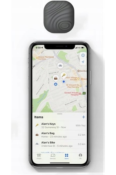 NO BRAND Localizator Compact Ios Nutale F7X 4 Unități Bluetooth Găsește Cheile