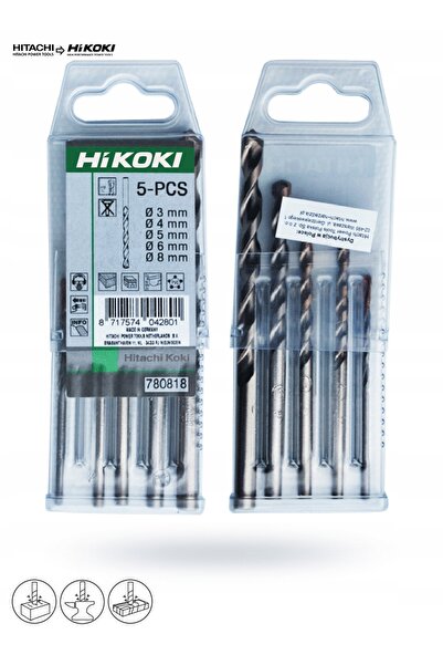 NO BRAND Burghie universale Hikoki pentru beton 3/4/5/6/8