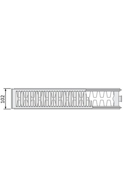 NO BRAND Purmo Cv22 V22 450X400 Radiator Panou Cracovia