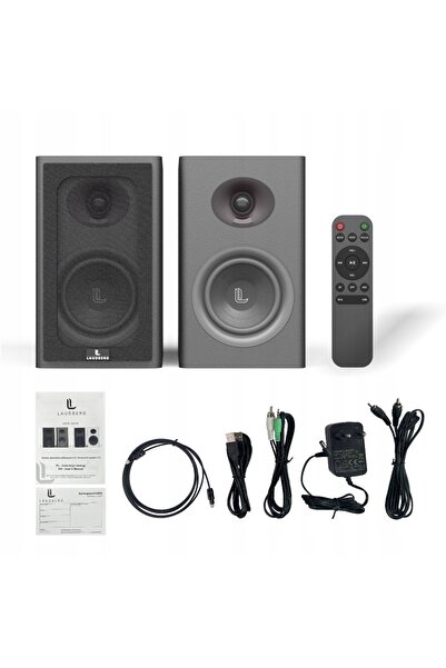 NO BRAND Boxe Stereo de Raft Laudberg XS 2.0 Negru 80W USB