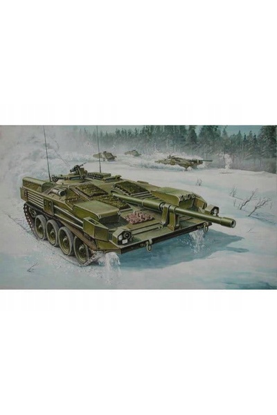 NO BRAND Trumpeter 00309 Swedish Strv 103B MBT model pentru lipirea tancului ...