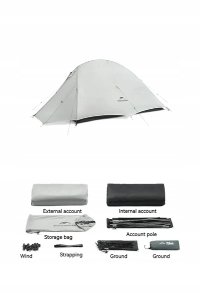 NO BRAND Naturehike Cloud up 1 Ul 15D Cnk2450Ws017 1Os Cort turistic.