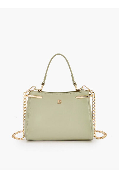 Flora Bella by Shoexpress Solid Crossbody Bag with Chain Strap
