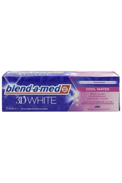 Blend-a-med Паста за зъби, Блед А Мед, 75 мл 3D Уайт Охлаждаща вода
