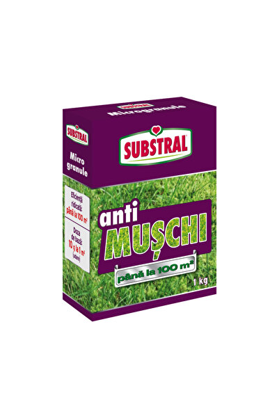 Substral Îngrășământ pentru gazon anti-mușchi mini-granule 1 Kg