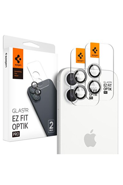 Spigen Sticlă Cameră Pachet de 2 Optik Pro Pentru iPhone 16 16 Plus
