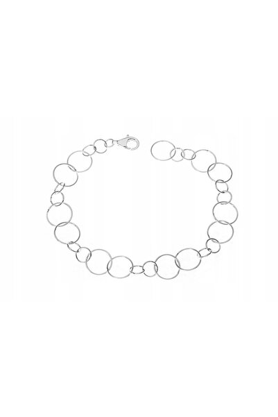 NO BRAND Brățară Rolo din argint italian 10,2mm 20cm ! !