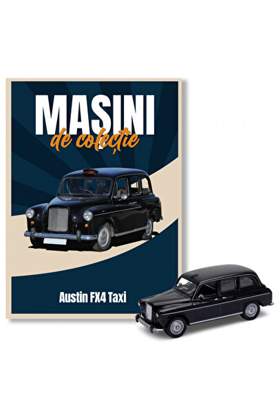 WELLY Sigilat- Austin FX4 Taxi- Nr. 23- Mașini de Colecție 2023- Scara 1/60