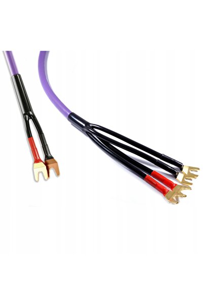 NO BRAND Cablu difuzor Ofc 4N 2X1,5+2X4mm² Bi-Wiring Melodika Mdbw41550S 2 X 5m