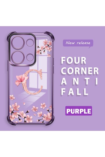 ucuc Xiaomi Poco M6 Pro 4g Compatible Transparent Back Four-Corner Reinforced...
