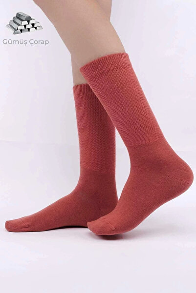 Mısırlı Women's 10% Silver Mineral Content Socks Tile