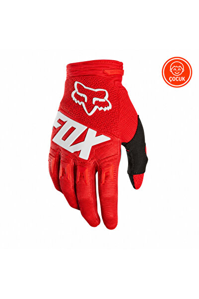 Fox Dirtpaw Kids Red Gloves