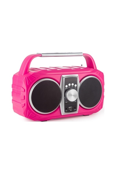 PRIME3 RADIO BLUETOOTH PORTABIL TIP BOOMBOX NEON APR71PK ROZ