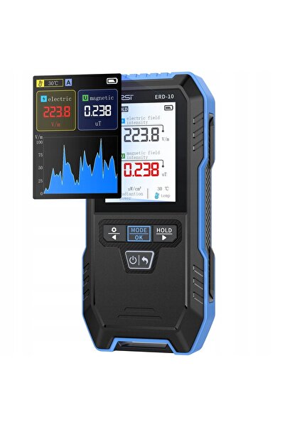FNIRSI Contor de radiații EMF RF ERD-10 Detector de câmp magnetic