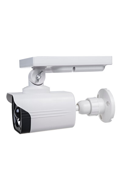 Maclean CAMERĂ FALSĂ SOLARĂ CU LED CLIPITOR ȘI SENSOR DE MIȘCARE
