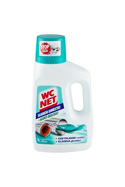 WC NET Solutie pentru Tevi Import Italia, cu Agenti Biologici, Parfum de Pin, 1L