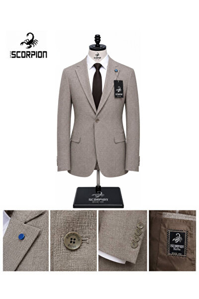 Plus Scorpion Sacou Elegant Premium Bărbătesc, Design Versatil și Croială Act...