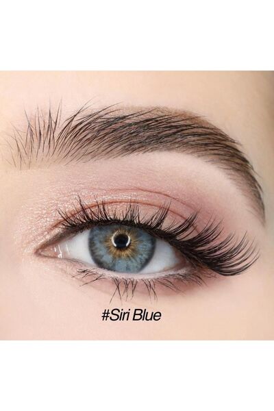 Takmakirpiğim Siri Blue Mavi Renk Göz Lensi Yıllık Kullanım
