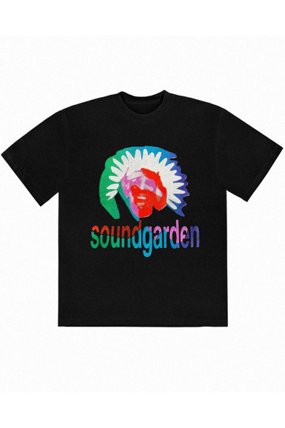 Grafftee Clothing Soundgarden Printed Unisex Oversize T-Shirt
