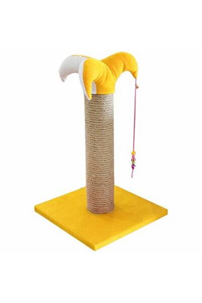 Hobibahçem 70 cm yellow cat scratching board