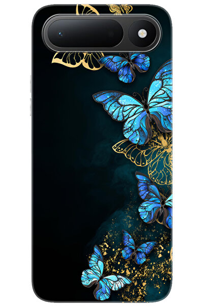 TECNO Spark 50 5G (KN8) Uyumlu Kılıf Desen Baskılı Silikon Kelebekler STK:721...