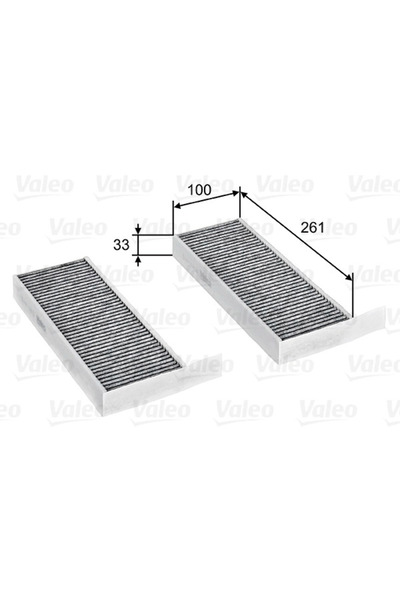 VALEO Filtru Aer Habitaclu Peugeot 308 2/508 2 2013-2022
