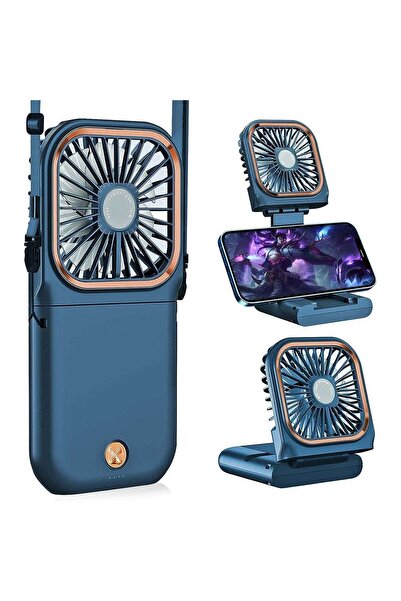 Klevo Ventilator Portabil Klevo, 3 in 1, de Mana, de Gat, de Birou, 16.7 x 8 ...