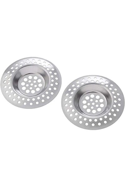 Duravel Kitchen Sink Strainer Set, Stainless Steel Drain Filter, 2-Pack