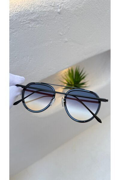 Massiviano Poly Gradient Sunglasses