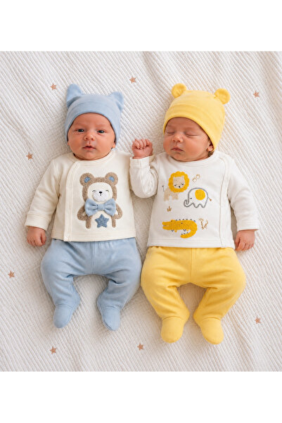 MUNİS BABY Organik %100 Pamuk Avantajlı Set