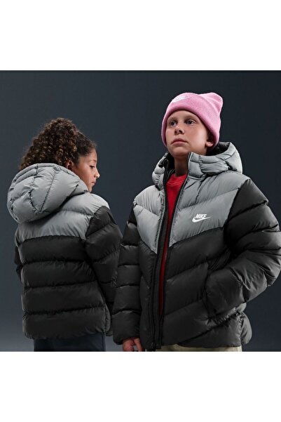 Nike K NSW TF ADP PUFFER COLORBLOCK Erkek Çocuk Mont IB6164-010