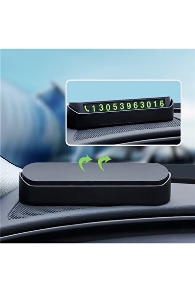 Kenpool Car Interior Dashboard Retractable Numberer Phone Number Highlighter