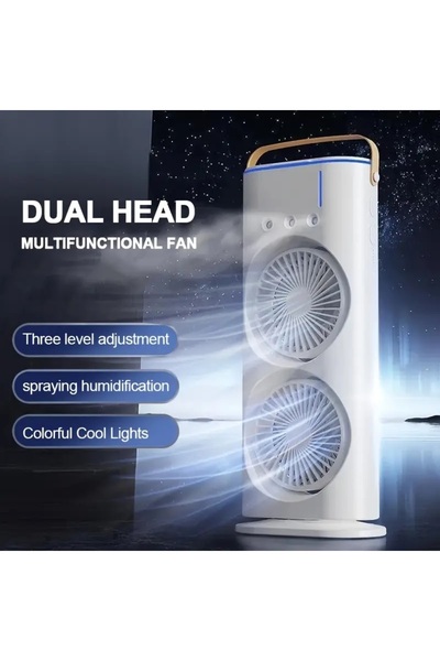 Generic Brand Air Conditioning Fan, Double-Ended Portable Quiet Desktop Table...