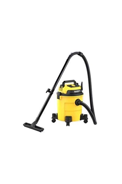 Kool مكنسة برميل 20 لتر جاف رطب لون اصفر 1600 واط Koolen Vaccum Cleaner 80610...