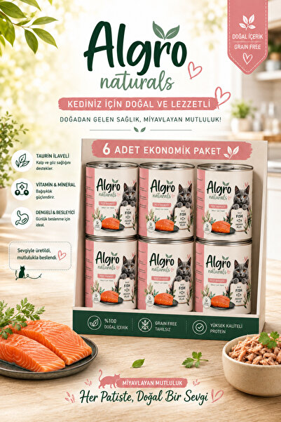 Premium Kedi Konserve Maması Balıklı 415 gr x 6 adet