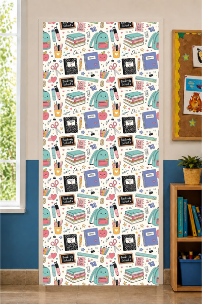 PROMISEBACKDROP2 زينة باب مرنة مقاس 190x75 سم، زينة باب من القماش، زينة باب ل...