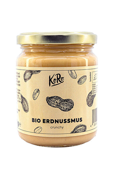 KORO Unt de arahide crocant organic 250 g