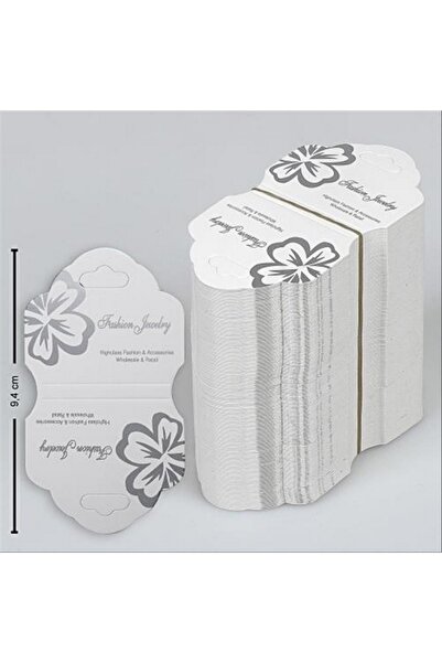 ZERO LAND Aconcept Floral Pendant Card (04622) - White