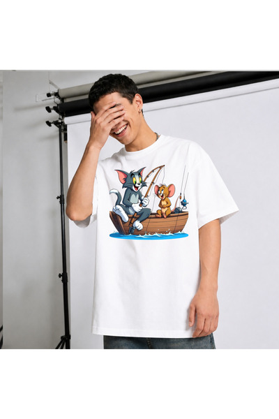 Ingift Ουνισέξ Υπερμεγέθες T-Shirt, Εξατομικευμένο, Συλλογή Street Wear με Σχ...