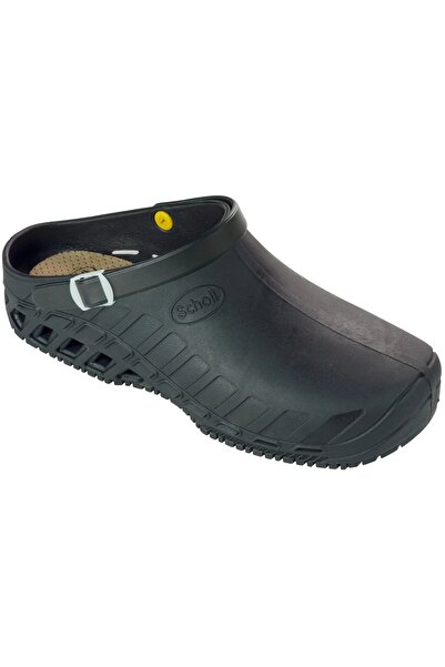 Scholl Saboti de lucru autoclavabili Clog Evo, negru, marimea 38/39,