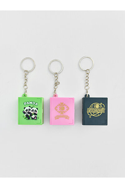 LC Waikiki Breloc carte 3D, accesoriu pentru geantă mini