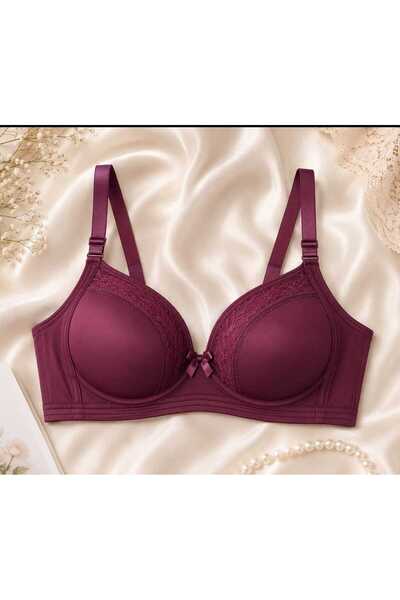 PATRON Silicone Non-Wired Gathering C Cup Bra