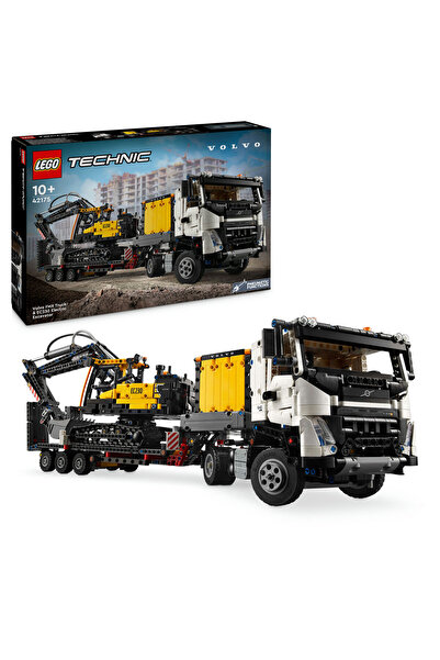 LEGO Camion Volvo FMX și Excavator electric EC230