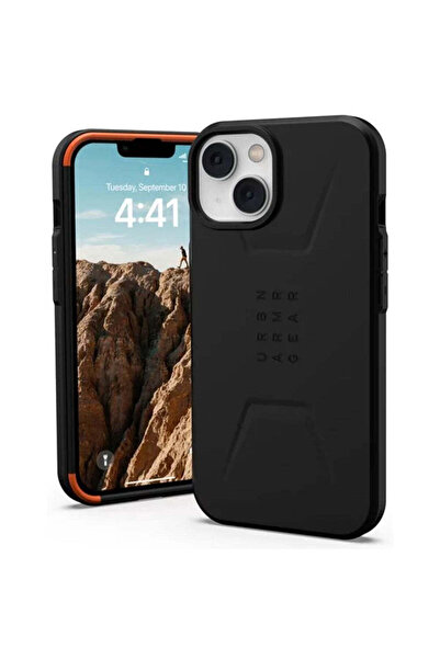 UAG Husă pentru iPhone 14 Plus, Civilian, negru - negru