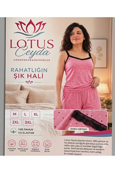 Lotus penye şortlu takım